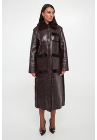 Płaszcz damski skórzany DIEGO M. Materiał: skóra #4