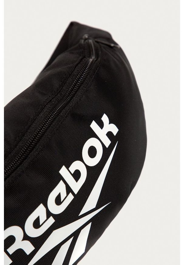Reebok Classic - Nerka. Kolor: czarny. Wzór: nadruk