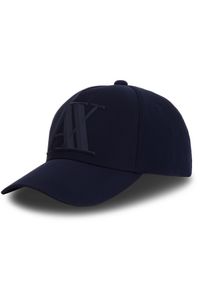 Czapka z daszkiem Armani Exchange. Kolor: niebieski #1