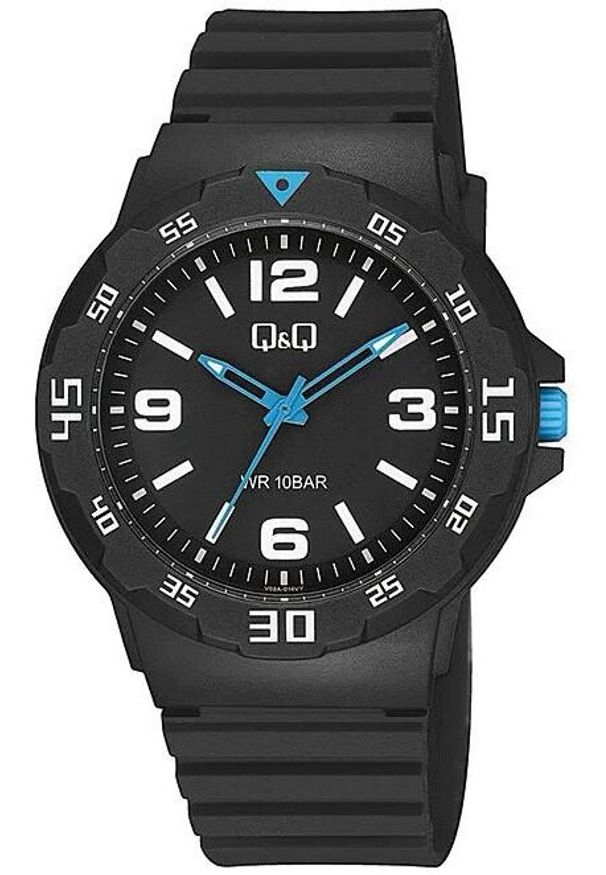 QQ Zegarek dla dzieci QQ V02A-014V czarny. Kolor: czarny