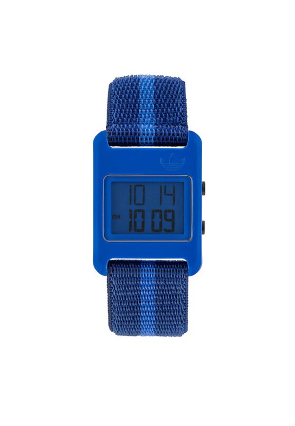 adidas Originals Zegarek Retro Pop Digital Watch AOST23070 Niebieski. Kolor: niebieski. Styl: retro