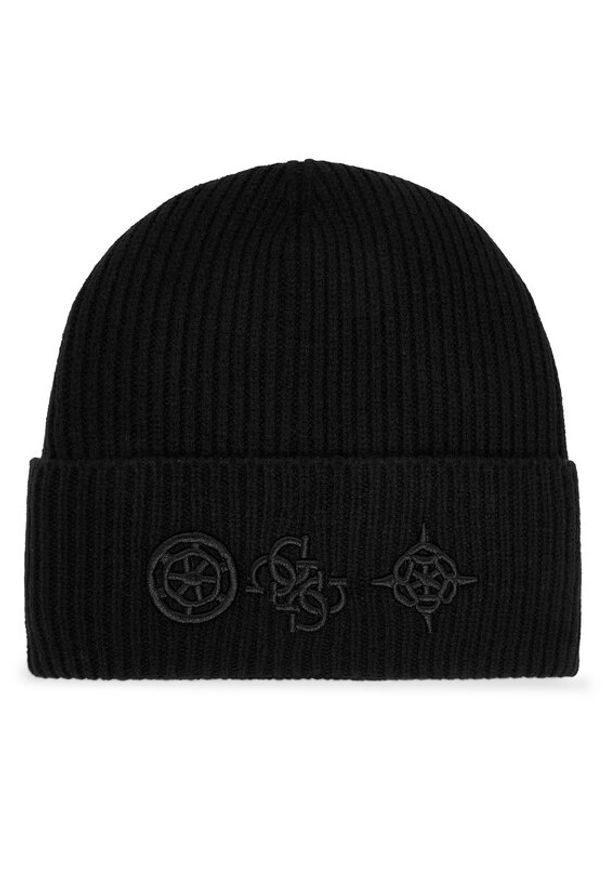 Guess Czapka AW5404 POL01 Czarny. Kolor: czarny. Materiał: akryl