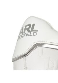 Karl Lagerfeld - KARL LAGERFELD Sneakersy KL52549 Biały. Kolor: biały. Materiał: skóra #8