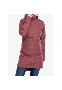 Fjällräven - Płaszcz damski Fjallraven Kiruna Padded Parka. Kolor: różowy. Materiał: puch. Sport: turystyka piesza
