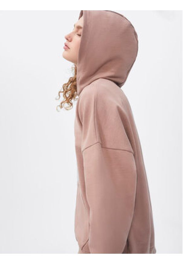 Sprandi Bluza SP22-BLD120 Brązowy Relaxed Fit. Kolor: brązowy. Materiał: bawełna