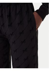 Hugo - HUGO Spodnie dresowe Lokky 50545211 Czarny Regular Fit. Kolor: czarny. Materiał: bawełna