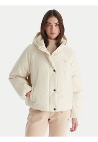 Guess Kurtka zimowa V5BL07 WGLW2 Écru Relaxed Fit. Materiał: syntetyk. Sezon: zima #1