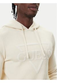 Guess Bluza M5BR18 Z0470 Beżowy Regular Fit. Kolor: beżowy. Materiał: syntetyk #3