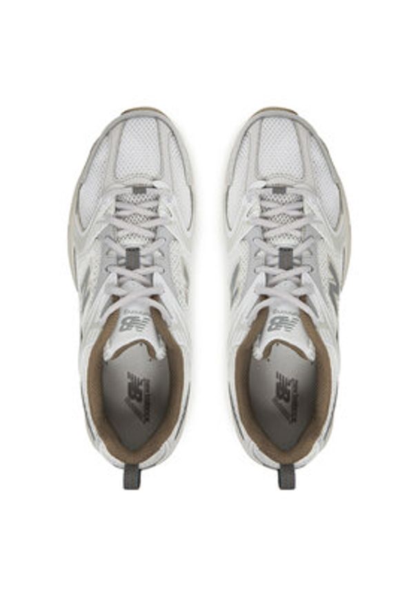 New Balance Sneakersy U530NEC Szary. Kolor: szary. Materiał: skóra