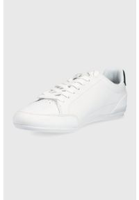 Lacoste sneakersy CHAYMON CRAFTED 0722 1 kolor biały. Zapięcie: sznurówki. Kolor: biały. Materiał: guma