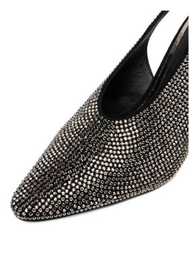 Eva Minge Czółenka EO-LYRA-LT1993-8-1 Czarny. Kolor: czarny. Materiał: syntetyk, skóra