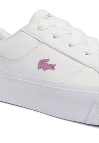 Lacoste Sneakersy Ziane Platform 51CFA0021 Biały. Kolor: biały. Materiał: skóra. Obcas: na platformie #4