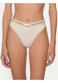TOMMY HILFIGER - Tommy Hilfiger Figi klasyczne UW0UW06038 Beżowy. Kolor: beżowy. Materiał: bawełna #1