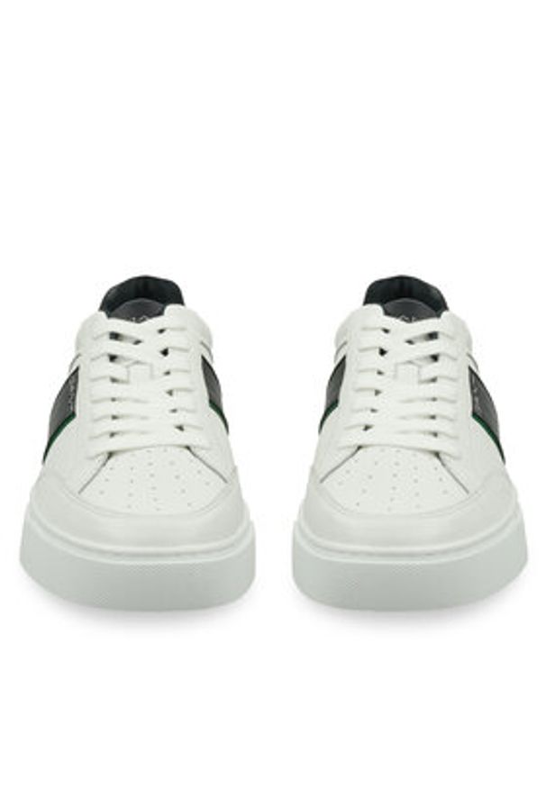 GANT - Gant Sneakersy 30631890 Biały. Kolor: biały. Materiał: skóra