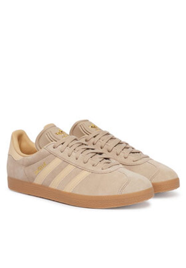Adidas - adidas Sneakersy Gazelle KK2638 Brązowy. Kolor: brązowy. Materiał: zamsz, skóra. Model: Adidas Gazelle