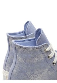 Converse Trampki Chuck Taylor All Star Lift Platform Suede Shimmer Hi A11549C Fioletowy. Kolor: fioletowy. Materiał: skóra, zamsz. Obcas: na platformie #4