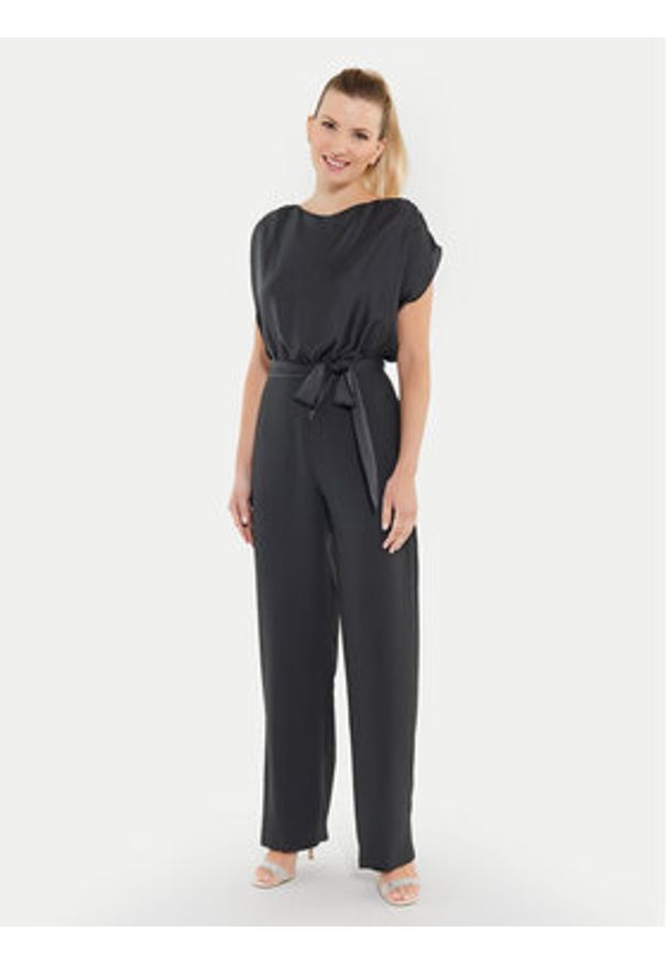 Swing Kombinezon 3AD00400 Czarny Relaxed Fit. Kolor: czarny. Materiał: syntetyk