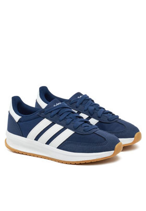 Adidas - adidas Sneakersy Run 70s 2.0 Shoes Kids JI2267 Granatowy. Kolor: niebieski. Materiał: materiał. Sport: bieganie