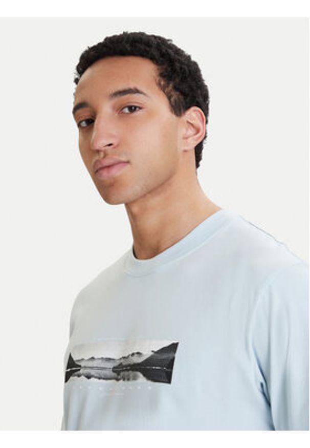 Jack & Jones T-Shirt Fusion 12289870 Biały Relaxed Fit. Kolor: biały. Materiał: bawełna