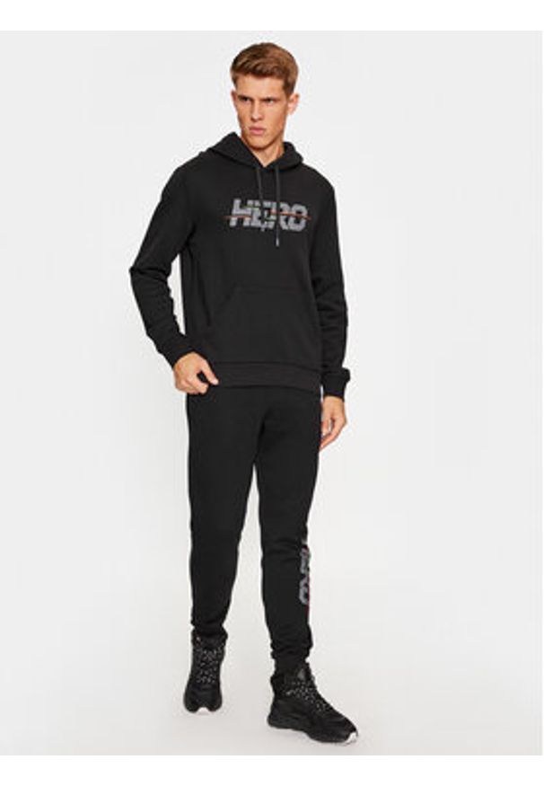 Rossignol Bluza Hero Hoodie RLMMS11 Czarny Regular Fit. Kolor: czarny. Materiał: bawełna
