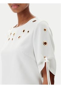 Artigli - ARTIGLI Bluzka ACBL000743 058 Biały Regular Fit. Kolor: biały. Materiał: syntetyk