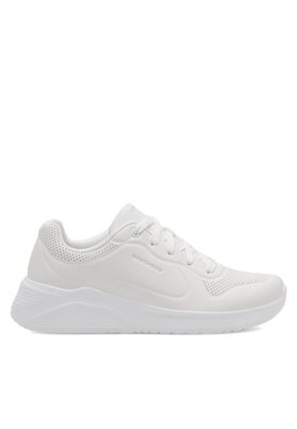 skechers - Skechers Sneakersy Uno Lite 8750063 WHT Biały. Kolor: biały