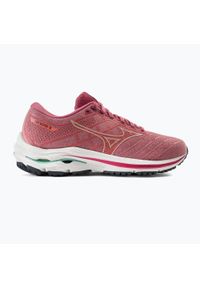 Buty do biegania Kobieta Mizuno Wave Inspire 18 róża. Kolor: pomarańczowy. Model: Mizuno Wave