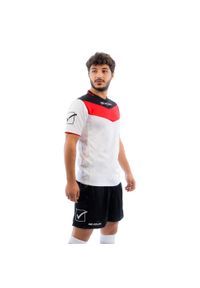 Komplet piłkarski Givova Kit Campo. Kolor: czerwony, biały, wielokolorowy. Materiał: dresówka. Sport: piłka nożna