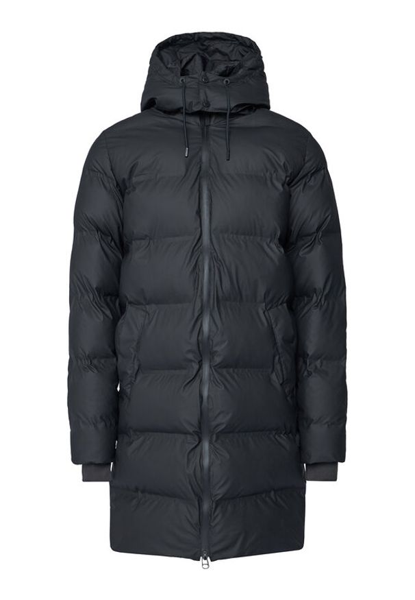 Hunter Płaszcz zimowy Bretton HARM0023252 Czarny Regular Fit. Kolor: czarny. Materiał: syntetyk. Sezon: zima