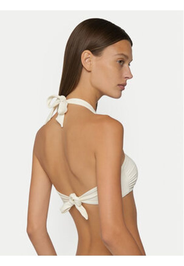 Guess Góra od bikini E6GJ15 KF590 Biały. Kolor: biały. Materiał: syntetyk