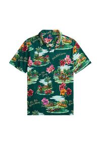 Polo Ralph Lauren Polo 710B13535001 Zielony Regular Fit. Typ kołnierza: polo. Kolor: zielony. Materiał: bawełna #4