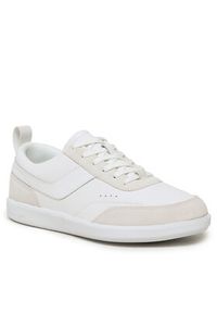 Calvin Klein Sneakersy Low Top Lace Up Lth Mix HM0HM00851 Biały. Kolor: biały. Materiał: skóra #2