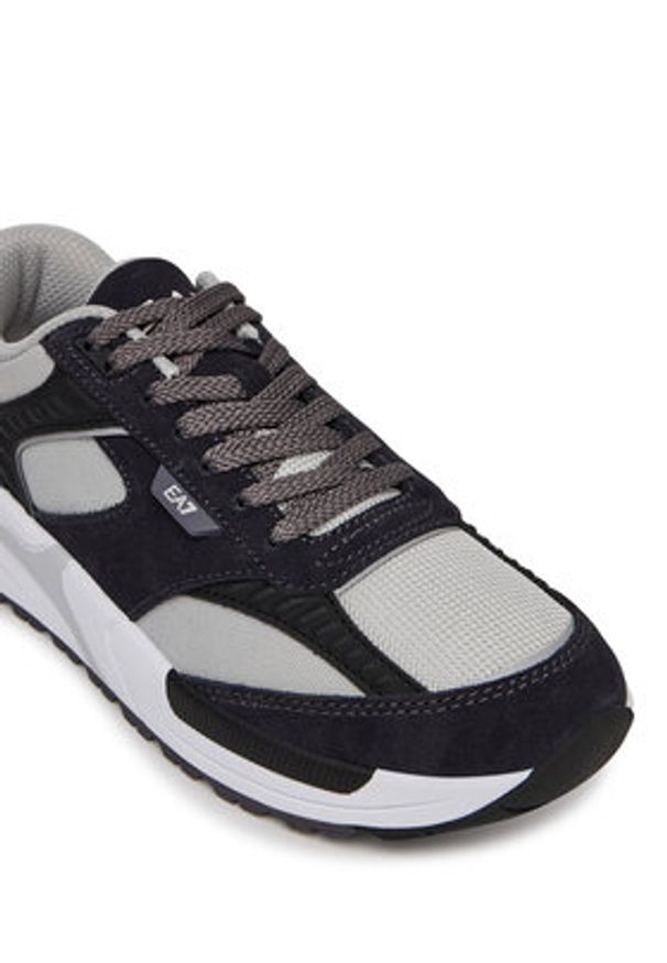 EA7 Emporio Armani Sneakersy X8X240 XK434 R971 Kolorowy. Materiał: materiał. Wzór: kolorowy