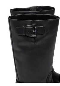 MICHAEL Michael Kors Oficerki 40F4CBFB7L Czarny. Kolor: czarny. Materiał: skóra