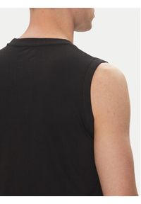 Kappa Tank top Logo Corpo Cadwal 303HZB0 Czarny Regular Fit. Kolor: czarny. Materiał: bawełna #3