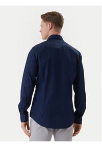 TOMMY HILFIGER - Tommy Hilfiger Koszula MW0MW38347 Granatowy Slim Fit. Kolor: niebieski. Materiał: bawełna #3