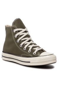 Trampki Converse Chuck 70 Hi A00754C Utility/Egret/Black. Kolor: zielony. Materiał: materiał #1