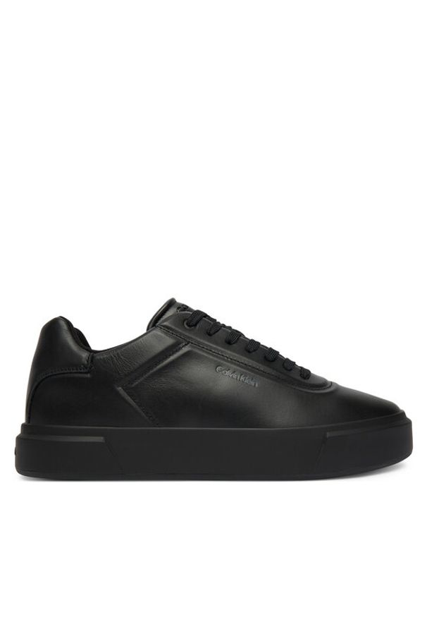 Calvin Klein Sneakersy Basket Cups Oxf Lup Hf Lth YM0YM01452 Czarny. Kolor: czarny. Materiał: skóra