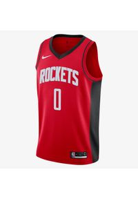 Koszulka Młodzieżowa Nike NBA Houston Rockets Westbrook Jersey. Kolor: czerwony. Materiał: jersey #1