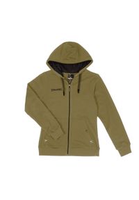 SPALDING - Bluza z kapturem dla kobiet Spalding Flow. Typ kołnierza: kaptur. Kolor: zielony #1