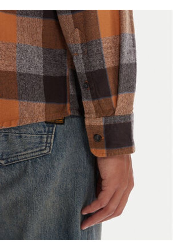 Quiksilver Koszula Motherfly Plaid EQYWT04642 Szary Regular Fit. Kolor: szary. Materiał: bawełna