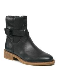 Clarks Botki Cologne Strap 261747714 Czarny. Kolor: czarny. Materiał: skóra #4