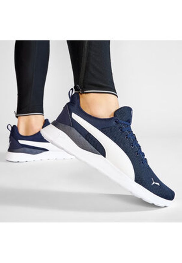 Puma Sneakersy Anzarun Lite 371128 05 Granatowy. Kolor: niebieski. Materiał: materiał