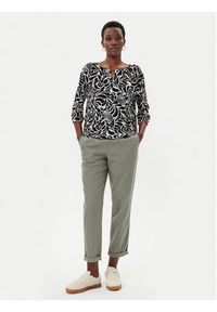 Olsen Bluzka 11105072 Czarny Regular Fit. Kolor: czarny. Materiał: wiskoza