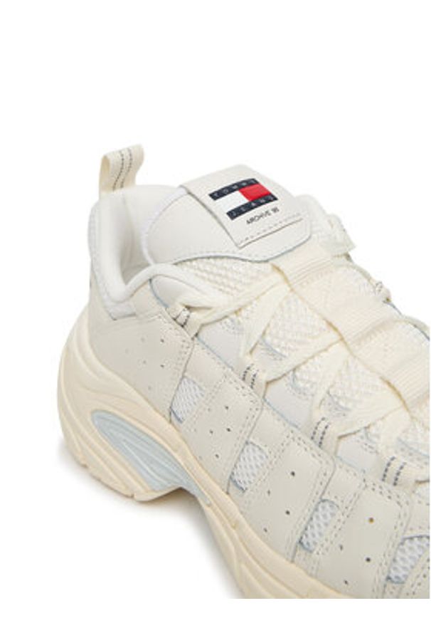 Tommy Jeans Sneakersy Archive '95 EN0EN02865 Écru. Kolor: kremowy. Materiał: skóra