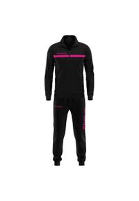 Damski dres polarowy zapinany na zamek Givova One. Kolor: czarny, niebieski, wielokolorowy. Materiał: polar, dresówka. Sport: piłka nożna #1