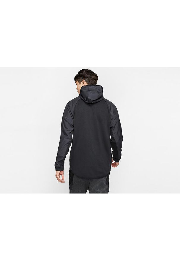 Nike - Bluza męska nike therma winterized basketball full-zip hoodie black. Kolor: czarny. Sport: koszykówka