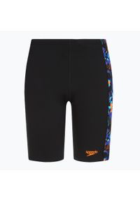 Jammery pływackie męskie Speedo Allover Panel V3 Jammer. Kolor: czarny