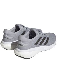 Adidas - Buty do biegania adidas SuperNova 2 M HQ9932 szare. Zapięcie: sznurówki. Kolor: szary. Materiał: tkanina, syntetyk. Szerokość cholewki: normalna #5