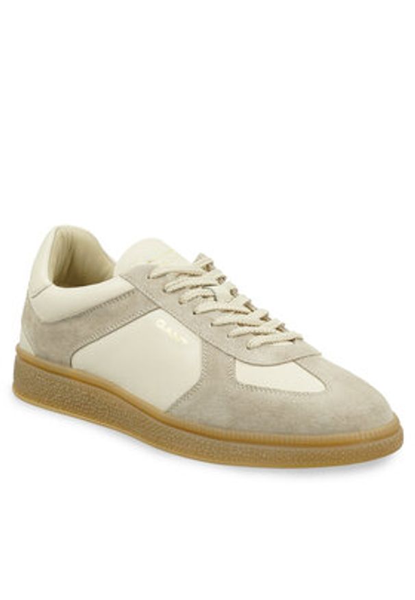 GANT - Gant Sneakersy 29631640 Beżowy. Kolor: beżowy. Materiał: skóra